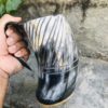 Viking Buffalo Drinking Horn Mug, Drinking Tankard, Medieval Ale Horn Cup, Groomsmen Best Man Gift, Wedding Gift, Game of Thrones Horn Mug - Image 2