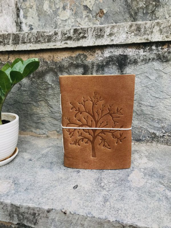 2 Tree of Life Suede Leather Journal, Travel Journal, Notebook, Non Refillable Diary Lock Journal Sketchbook, Newspaper, Best Valentine Gift - Image 2