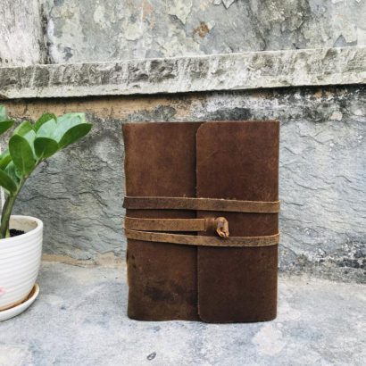 2 Suede Leather Journal, Travel Vintage Journal, Non-Refillable Diary, Lock Journal, Notebook, Sketchbook, Newspaper, Best Valentine Gift