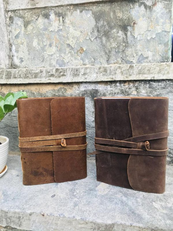 2 Suede Leather Journal, Travel Vintage Journal, Non-Refillable Diary, Lock Journal, Notebook, Sketchbook, Newspaper, Best Valentine Gift