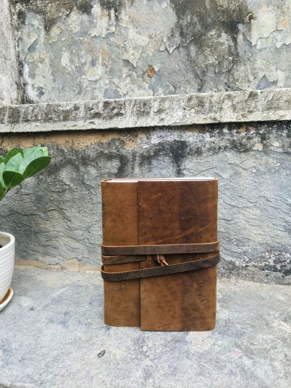 Handmade Buffalo Journal, Travel Journal, Leather Sketchbook, Non-Refillable Diary, Journal Cover, Notebook for School, Best Valentine Gift - Image 3