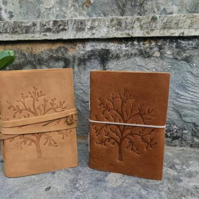 2 Tree of Life Leather Journal, Travel Vintage Journal, Leather Lock Notebook, Refillable Diary, Sketchbook, Newspaper, Best Valentine Gift