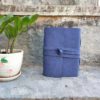 2 Handmade Leather Journal, Travel Vintage Journal, Leather Notebook, Leather Sketchbook, Lock Journal, Newspaper, Best Valentine Gift - Image 4